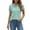 Light Green, variant on Short Sleeve Three Button Collar T Shirt Comfortable Athletic Top For Casual Wear And Sports