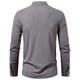 thumbnail image 4 of pstuiky manga larga de hombre, Cárdigan informal de manga larga con cuello alto y tirantes ajustables para hombre camisetas de hombre m, 4 of 9
