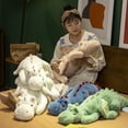 thumbnail image 3 of Large Size Cute Dinosaur Plush Toy, 70cm, 3 of 5