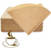 200 Pcs Coffee Filter Cone, V02 Disposable Coffee Filters Paper for Drip Coffee Dripper, 2-4 cups