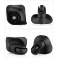 thumbnail image 3 of Rotating Flexible Wheels for Suitcase Repair, 360 Degree Rotation Luggage Casters with Easy Installation Design, Mute Swivel and Wear-Resistant Tread for Travelling Bag, Universal Shock-Absorbing Fit, 3 of 5