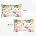 thumbnail image 4 of Balery Cute Baby Dinosaurs Bedding Queen Pillow Cases - Envelope Closure - Soft Brushed Microfiber Fabric - Shrinkage and Fade Resistant Pillow Cases-14"x20", 4 of 9