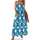 thumbnail image 1 of Nuevo vestido sin mangas con forma de corazón y estampado de orgullo pansexual Vestido largo, 1 of 7