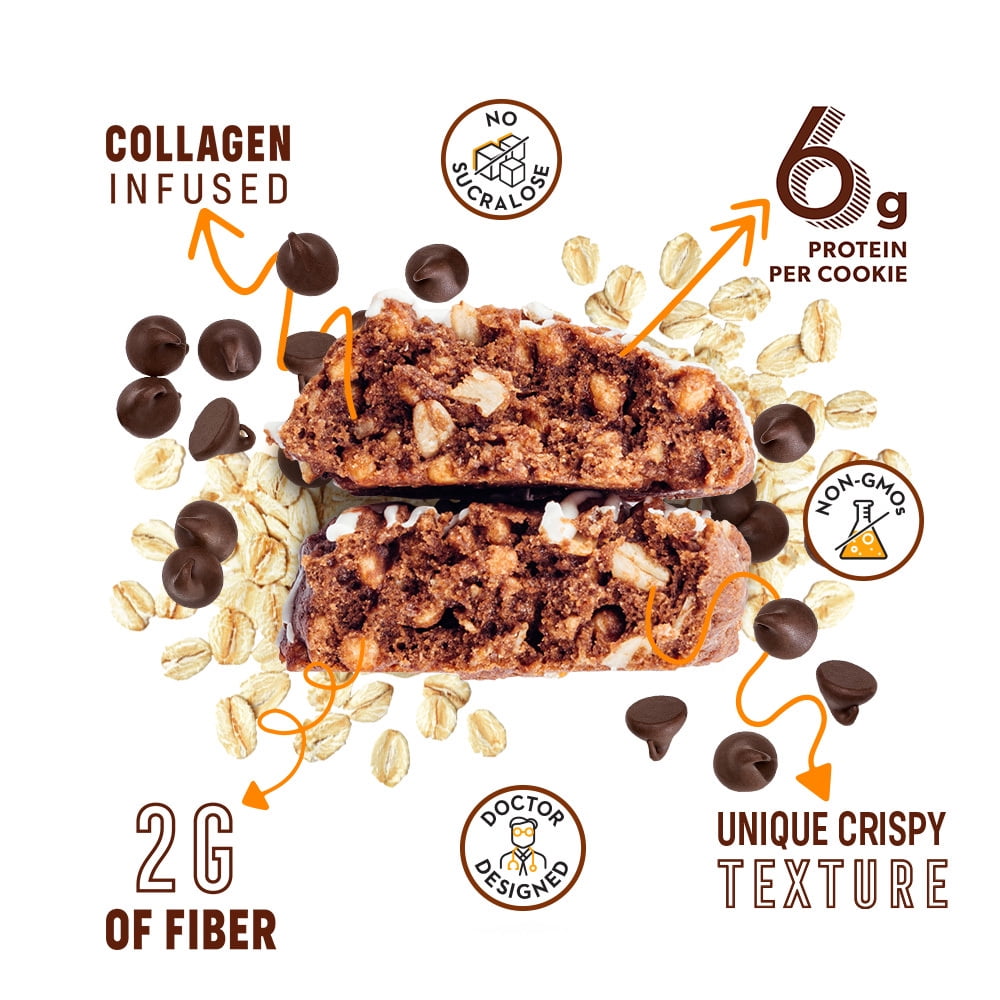 Smart for Life High Protein Cookie Diet - Chocolate Chip - 2 Week Supply
