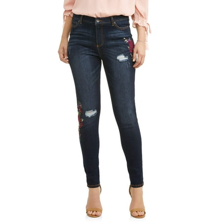 Silver Jeans Embroidered Jeans - Women's Embroidered Skinny Jean
