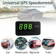 thumbnail image 3 of runnerequipment Car GPS Speedometer KM/h MPH Digital Speed ​​Display for Car Bike Motorcycle, 3 of 5