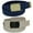 Khaki and Navy, variant on CTM Kid's Cotton Belt with Brass Clamp Slide Buckle (Pack of 2 Colors)