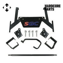 Hardcore Parts 6" Drop Axle Lift Kit for EZGO TXT/PDS (2001.5-2013) Electric Golf Cart (Camber Adjustable)