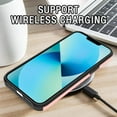thumbnail image 6 of for iPhone 13 Mini Case with Card Holder,for iPhone 13 Mini Wallet Case Anti-Scratch Dual Layer Hidden Pocket Phone Case Shockproof Cover Compatible with for iPhone 13 Mini 5G-Pink, 6 of 12