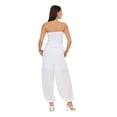 thumbnail image 2 of Forever 21 Women’s Balloon Pants, Relaxed Pull-On Wide Leg Bottoms with Gathered Tapered Hem, Flowy Casual Lounge Trousers, XS-XL, 2 of 6