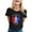 Z57-Black, variant on 4th of July Shirt for Women:American Flag T-Shirt Stars and Stripes Graphic Tee Red White and Blue Summer Patriotic Tops