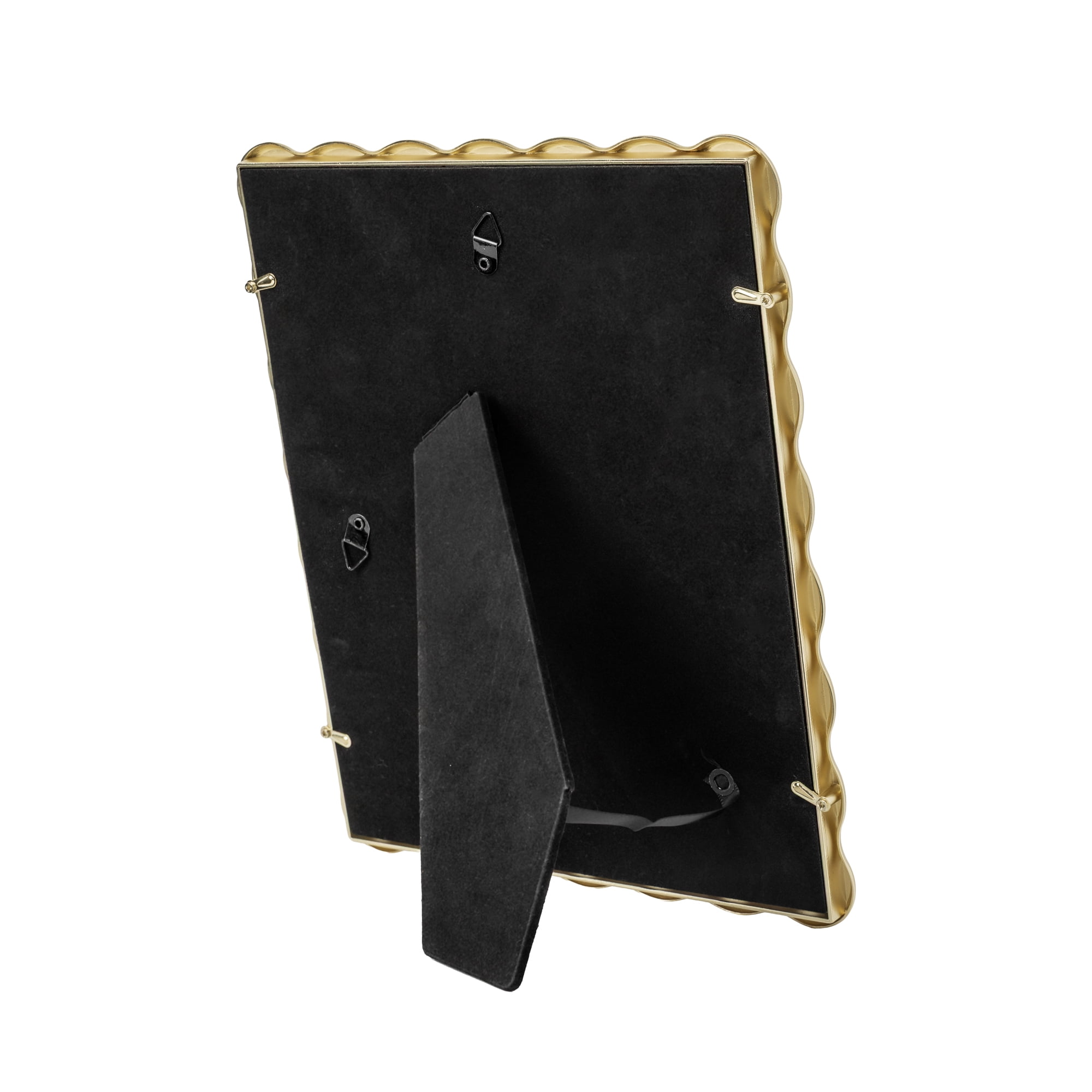 Mainstays 8 x 10 Gold Wavy Tabletop Picture Frame