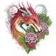 thumbnail image 1 of (YN122) Resina Diamante Con Forma Especial La Serie Animal Dragon Art Diamante Parcial 30*30cm, 1 of 9