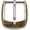 Brushed Brass, variant on 1.5 Inches Belt Buckle Single Prong Belt Buckle for Replacement DIY Leather Craft ZK87 (Brushed Brass)