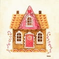 thumbnail image 2 of Tava Studios 12x12 White Modern Wood Framed Museum Art Print Titled - Gingerbread House IV, 2 of 4