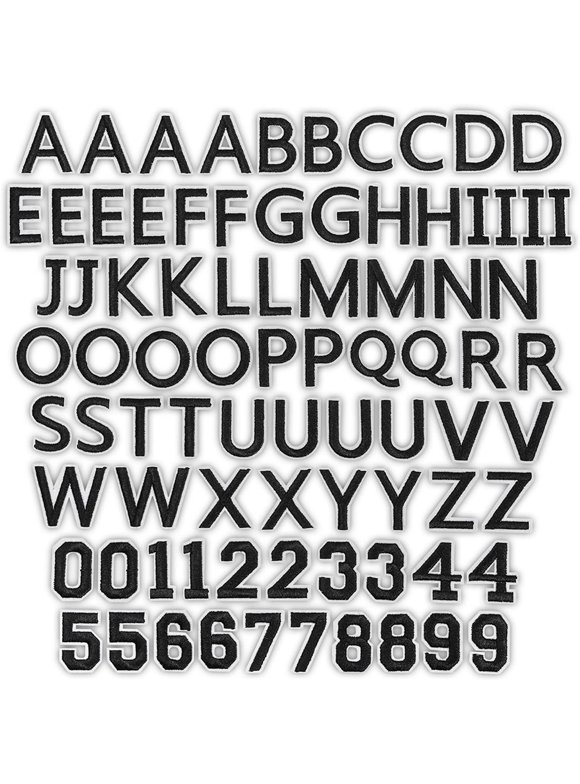 IronOn Letters in Craft Vinyl