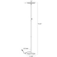 thumbnail image 6 of Kira Home Horizon 70" LED Torchiere Floor Lamp (36W, 300W eq.), Glass Diffuser, Dimmable, Timer, Wall Switch Compatible, 6 of 7