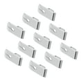 thumbnail image 1 of Prensatelas rectas grandes, 10 piezas de prensatelas de puntada recta, prensatelas compactas y livianas, 1 of 14