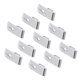thumbnail image 1 of Prensatelas rectas grandes, 10 piezas de prensatelas de puntada recta, prensatelas compactas y livianas, 1 of 14