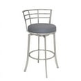 thumbnail image 2 of Home Square Viper 30" Faux Leather Bar Stool in Gray - Set of 3, 2 of 5