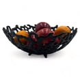 thumbnail image 2 of 11.5 inch Black Decorative Metal Candle Holder by 90210 Kitchen and Bath, 2 of 4
