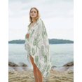 thumbnail image 2 of Sage Green Coastal Beach Towels Oversized Super Absorbent, Coral Starfish Nautical Compass Lightweight Bath Towel Quick Dry Sets For Bathroom/Pool/Rv Camping/Beach Play/Gym Room/Picnic 30"x60", 2 of 8