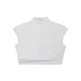 thumbnail image 6 of Doomiva Kids Girls Sleeveless Ballet Jazz Hip Hop Dance Tank Crop Tops Performance Costume Dancewear White 16, 6 of 7