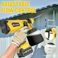 thumbnail image 4 of 4.0Ah Cordless Paint Sprayer with Battery and Charger, 800W Electric Paint Gun with 5 Nozzles & 3 Spray Patterns, Portable Paint Sprayer for House Painting and  Projects, 4 of 7