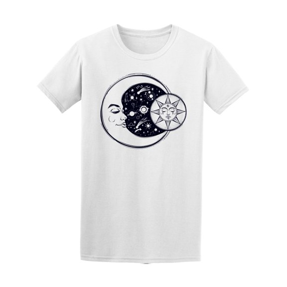 Sun And Sky Night  T-Shirt Men -Image by Shutterstock, Male x-Large