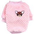 thumbnail image 1 of Dog Winter Sweater Fleece Coat Thickening Warm Pet Puppy Jacket For Small Medium Dogs, 1 of 7