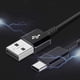 thumbnail image 2 of Cable de datos de carga tipo C Cable de carga rápida Cable de carga USB C, 1 metro Abanopi Negro, 2 of 7