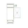 thumbnail image 5 of Pemberly Row Mirrored Wood Console in Silver, 5 of 12