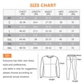 thumbnail image 3 of Thermal Underwear Set for Men,Long Johns with Fleece Lined,Cold Weather Thermal Top and Bottom Set, 3 of 6