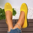 thumbnail image 4 of Tqyyweavej Women's Mesh Flats Slip On Closed Toe Dressy Mules Versatile Comfortable Breathable Ballet Shoes, Gifts for Women 36-43, 4 of 10