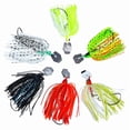 thumbnail image 5 of 2pc 12G/15G/20G/25G Chatter Baits Weed Free Fishing under Pike Walleye Lures With Hook, 5 of 9
