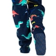 thumbnail image 4 of Footed Pajamas - Dinosaur World Infant Hoodie Fleece One Piece - Infant - Large (Fits 6-12mos.), 4 of 4