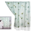 thumbnail image 3 of Cortina de malla de doble capa, cortinas opacas para ventana, dormitorio, patio, Estilo 3 1.2x1.8M Zulema cortina de ventana, 3 of 7