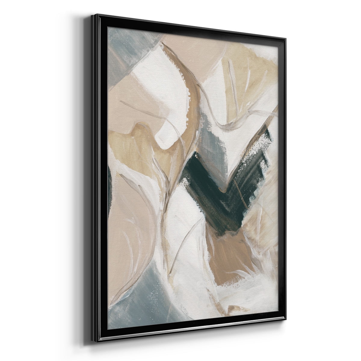Marble Lines II Premium Framed Print - Ready to Hang