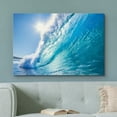 thumbnail image 2 of wall26 Surf a Tropical Blue Wave - Canvas Art Home Art - 32x48 inches, 2 of 5