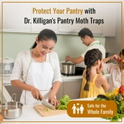 Dr. Killigans Premium Pantry Moth Traps with Pheromones Organic, 6, Black