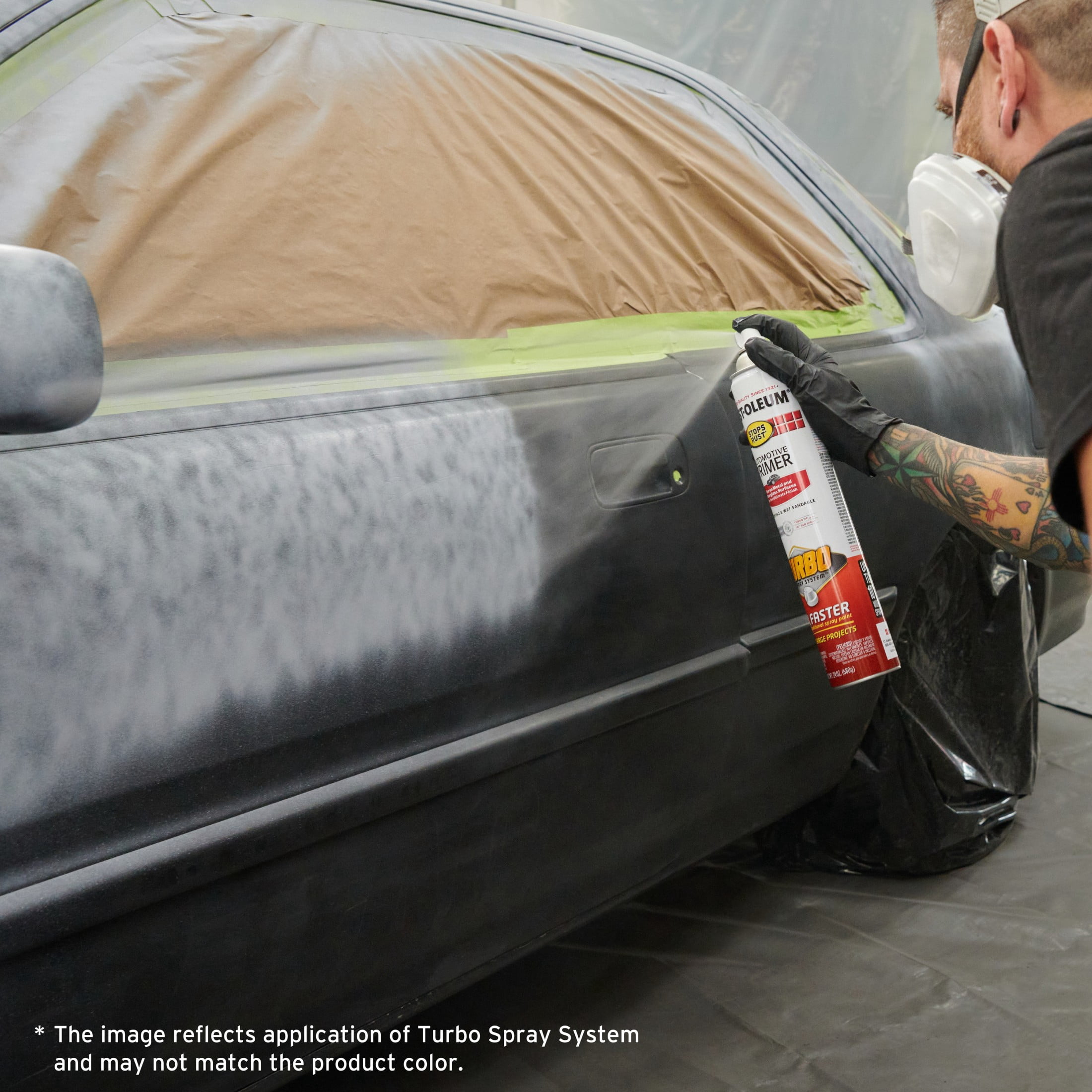 Clear, Rust-Oleum Stops Rust Turbo Gloss Protective Enamel Spray Paint-353345, 24 oz