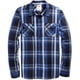 thumbnail image 1 of Levi's Marled Work Button Up Shirt para hombre, azul, peque?o Levis Botones al frente, 1 of 2