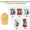 thumbnail image 5 of Alfombrilla Deslizante de Bambú PQPO Compatible con Kitchenaid 4.5/5 Cuartos de Galón, 5 of 5