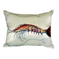 thumbnail image 3 of Shrimp Indoor/Outdoor Lumbar Pillow, 3 of 3