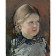 thumbnail image 2 of Gunnar Berndtson 20x24 Black Ornate Framed Double Matted Museum Art Print Titled: Head of a Girl, Study for the Family Portrait of Baron Magnus Von Born (1890), 2 of 5