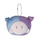 thumbnail image 5 of Llavero con cabeza de muñeco de peluche, llavero de peluche, colgante con dije para muñeca, juguete Violeta Azul, 5 of 7