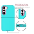 thumbnail image 5 of Tekcoo Case for Samsung Galaxy S23 2023 6.1", Case Cover for Galaxy S23,Shockproof Heavy Duty Hard Plastic & Rubber Rugged Bumper 3-in-1 Case Cover - Mint, 5 of 6