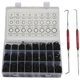thumbnail image 1 of 1200pcs Nitrile Rubber O Ring Set With Hook Tools Nbr Seal Rings Gasket Oring Oil-resistant Sealing - XC, 1 of 4