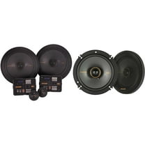 Kicker 51KSS6704 KS-Series 6.75" Component system with 1" tweeters w/ 51KSC6504 6.5" Coaxial Bundle