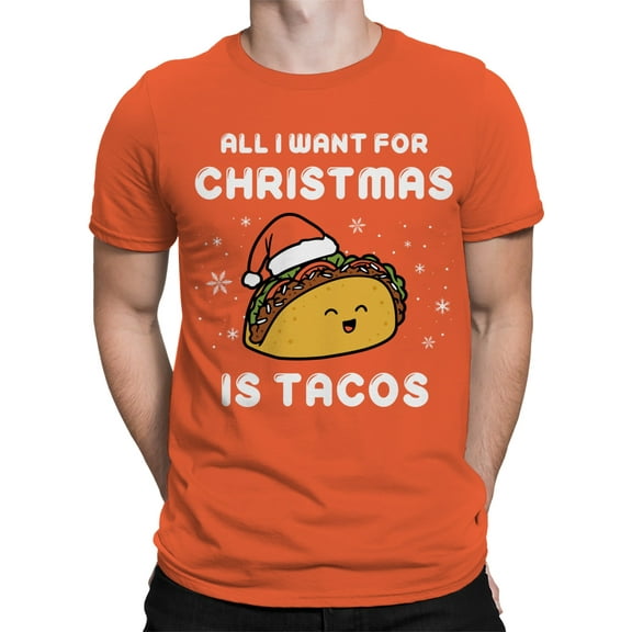 Tacos For Christmas T-Shirt Men